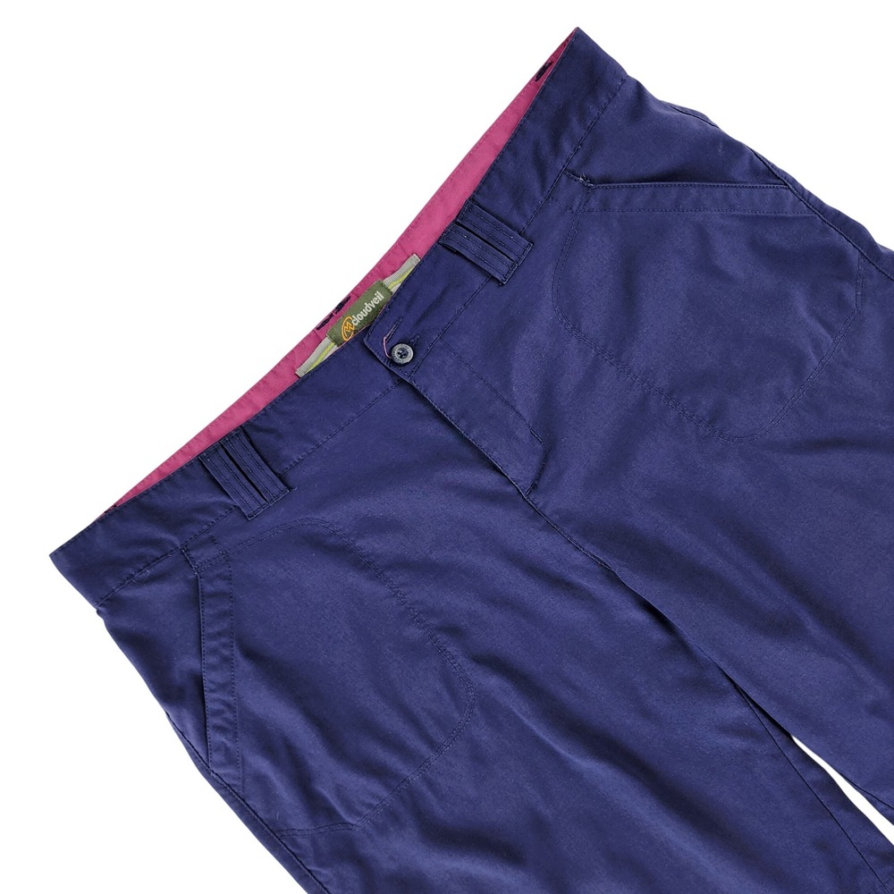 Cloudveil Hiking Shorts Women XL Navy Blue Stretch Nylon 362358